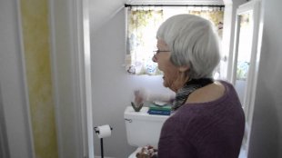homemade spy granny shower tube