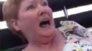 amateur granny screams from bbc tube