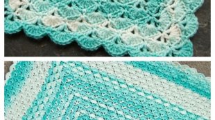 Free Pattern Shell Stitch Granny Square Variations Never
