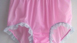 granny pink panties tube