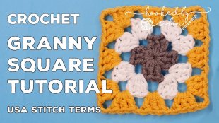 how to crochet granny squares you tube
